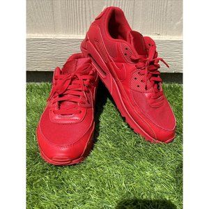 Nike Air Max 90 Triple Red/ University CZ7918-600 Men Size 12